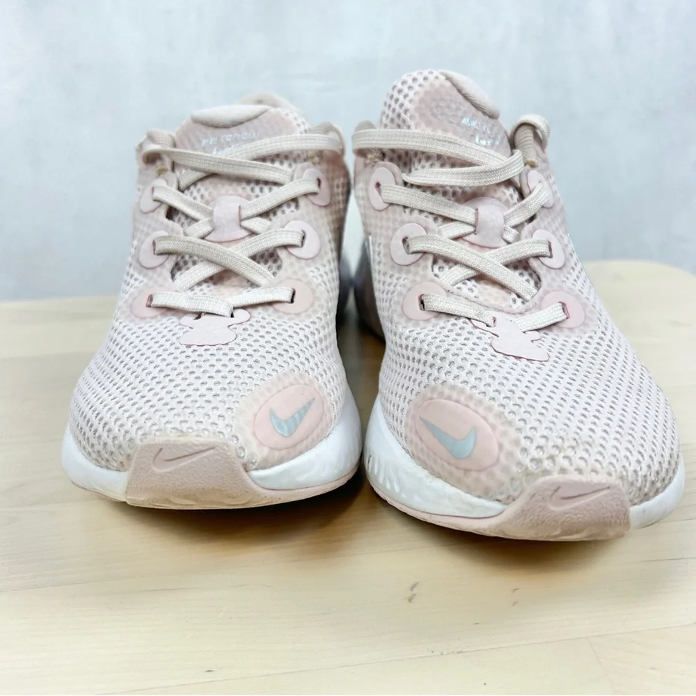 NIKE Renew Pink Running Shoes Size 6 Lace Up Gym Athleisure Comfort Lightweight - Picture 2 of 8